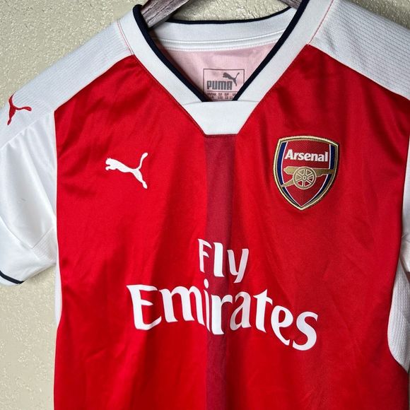2016 Puma Arsenal Ozil Kids Jersey Large - Picture 2 of 8